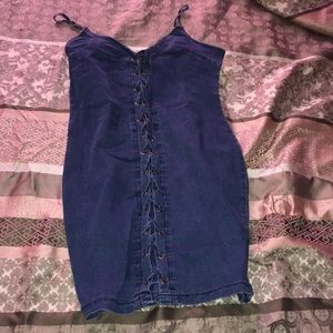 Blue jean dress